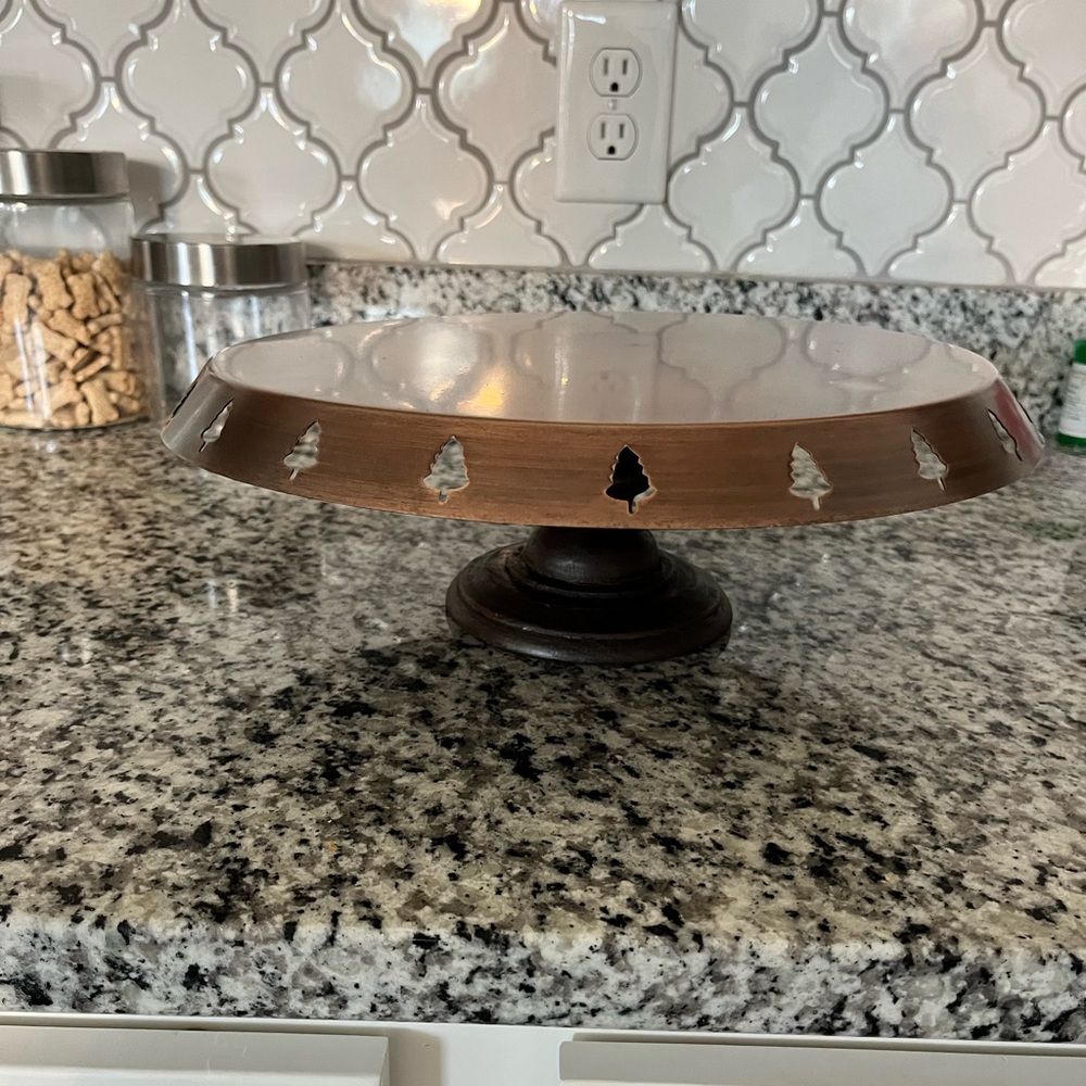 Bronze Cake Stand